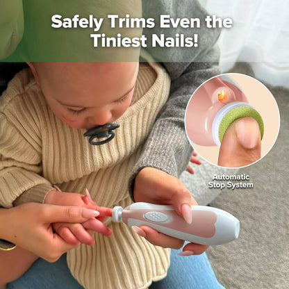 6in1 Rechargeable Electric Nail Trimmer for Baby Kid and Adult