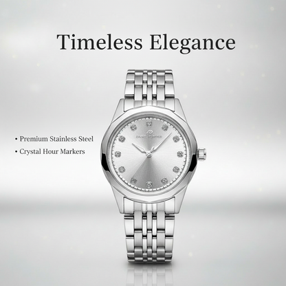 Danel Imperial Silver Women Watch