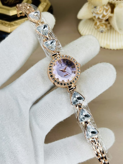 Women’s Titn Luxury Diamond Watch (Random Color Combo)