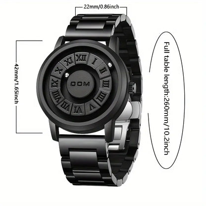 Men’s Roman Dial Luxury Quartz Watch