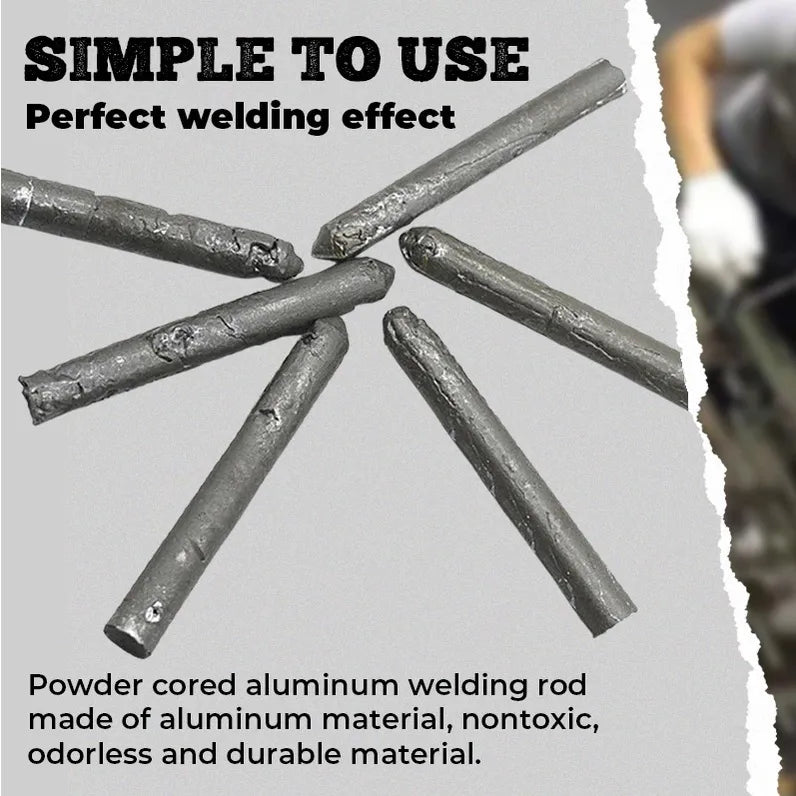 6 Pcs Low Temperature Welding Rods Easy to Melt