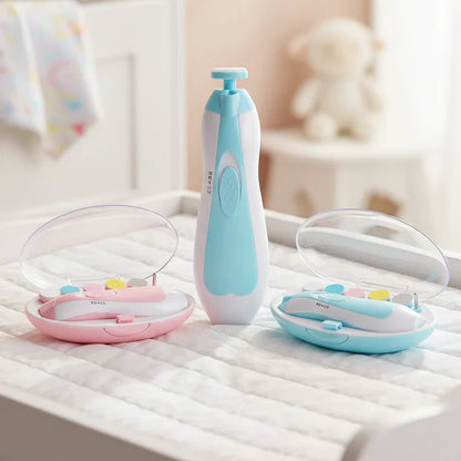 6in1 Rechargeable Electric Nail Trimmer for Baby Kid and Adult