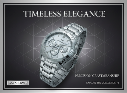 Aurora Silver – Men’s Edition Watch